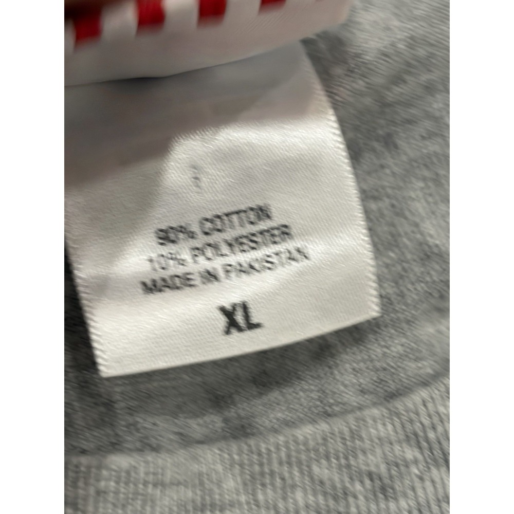Vintage USA Ath. Dept. Distressed Grunge Graphic Sleeveless Tee Tank Top Grey XL - Picture 4 of 7